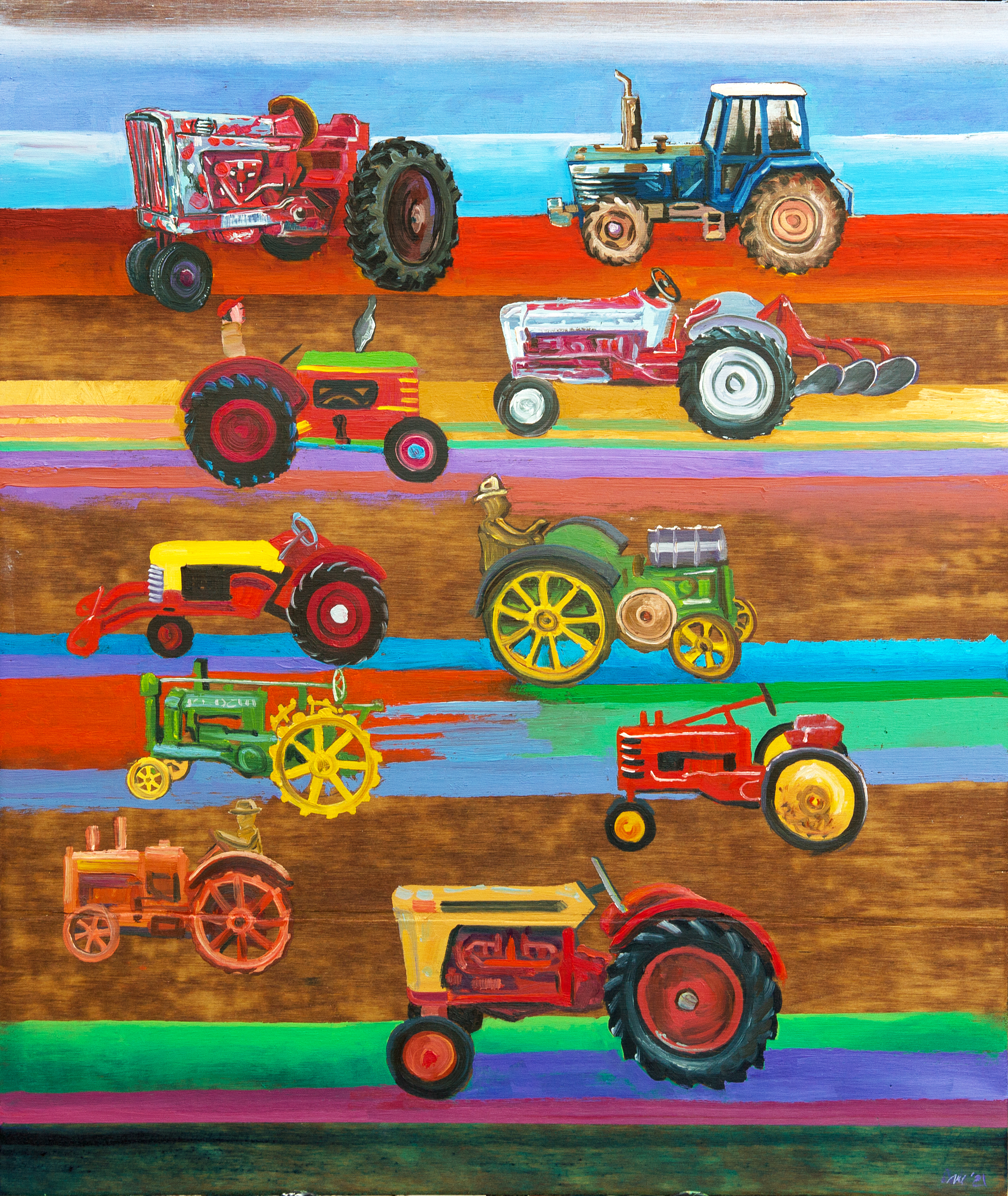 Model_Tractors_in_Toy_Landscape